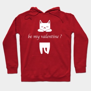 Valentine cat Hoodie